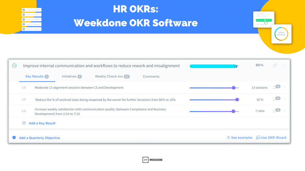 HR OKR Example