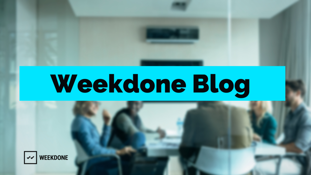 Weekdone Blog